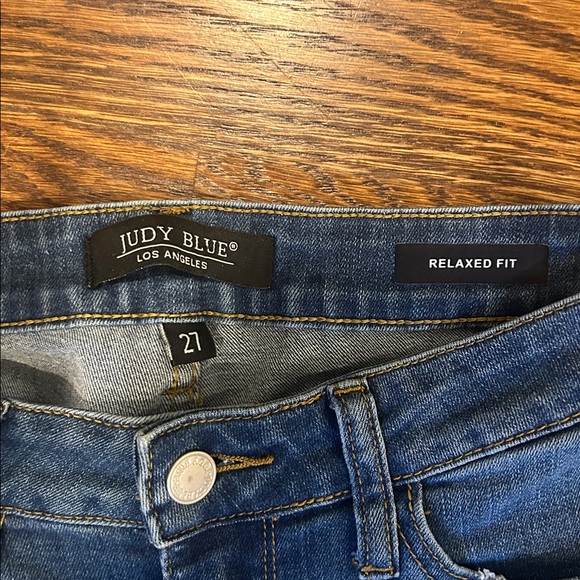 NWOT Judy blue relaxed fit jeans size 27 medium wash - Picture 4 of 8